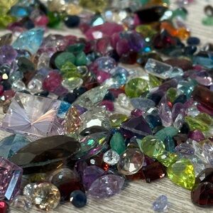 NWT Multicolor Gemstone Parcels Jewelry Lot